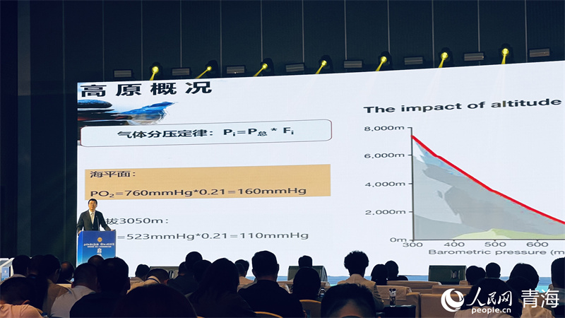 青海省專家高原康養(yǎng)介紹。人民網(wǎng) 顧斐菲攝